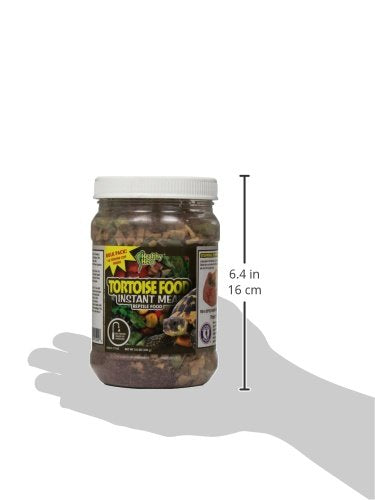 Healthy Herp Tortoise Food Instant Meal for Reptiles - Nutritious Turtle Food, Tortoise Habitat Accessories, Made in USA - Ideal for Box Turtles, Lizards - 3.5 oz (100g) - size: 3.5 Ounce (Pack of 1)