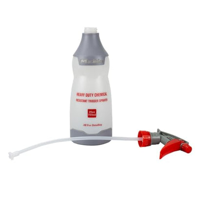 Maxshine 25oz Universal Heavy Duty Spray Bottle - Resistant Detailing Sprayer with Adjustable Nozzle & Ergonomic Trigger for Car Cleaning, Garage, Home (Gray) - color: Gray