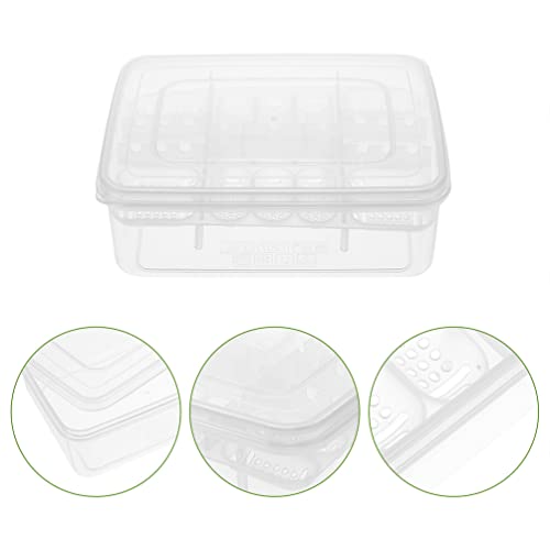 Professional Reptile Egg Incubation Tray 16-Compartment Hatchery Box for Snakes Lizards Turtles - color: without thermometer