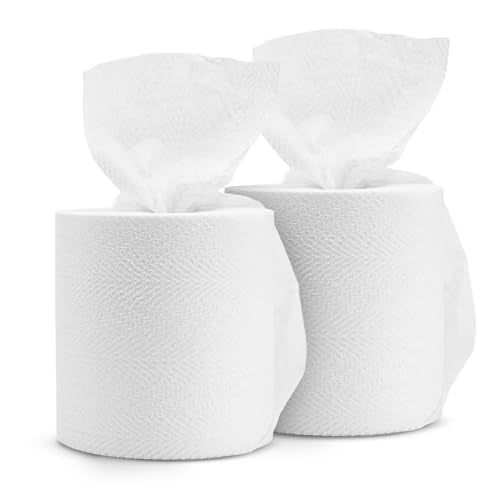Fresh Towel Mix-N-Wipe Dry Wipes Refill 2-Pack, 220 Sheets, 6x9 in | Center-pull rolls fit bucket dispensers and accept liquid solution for custom multi-surface use in homes, cars or gyms. - style: 2-Pack of Refill Wipes (220 Sheet Rolls)