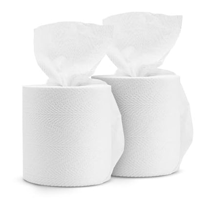 Fresh Towel Mix-N-Wipe Dry Wipes Refill 2-Pack, 220 Sheets, 6x9 in | Center-pull rolls fit bucket dispensers and accept liquid solution for custom multi-surface use in homes, cars or gyms. - style: 2-Pack of Refill Wipes (220 Sheet Rolls)