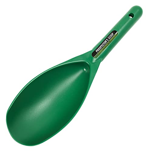 ASR Outdoor 12.5 Inch Prospecting Large Sand Scoop Plastic Trowel for Metal Detector Gold Panning, Green | highly durable sand scoop - color: Green