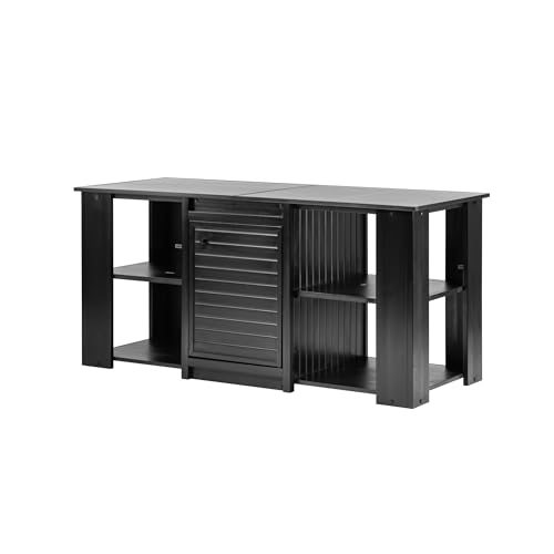 New Age Pet ECOFLEX X-Large Reptile Enclosure with Matching Cabinet Stand Set in Black - color: Black, size: X-Large