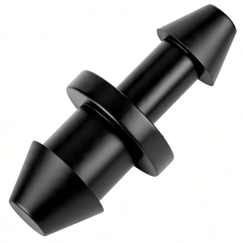 RedChili Drip Irrigation Universal 1/4" Barbed End Cap Fitting, 120 Pieces Drip System Parts Goof Plug Connectors Fits 1/4-Inch Drip Tubing Irrigation For Drip Line Connection - size: 1/4" Plug-120P