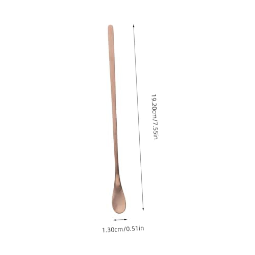 TOYANDONA 2pcs Reusable Stainless Steel Reptile Food Spoon Ergonomic Feeding Tool for Small Pets for Lizards and Other Reptiles Design