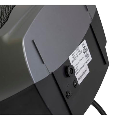 Lasko Portable Indoor Electric Ceramic Space Heater with Tip-Over Safety Switch,Overheat Protection and Thermostat,2 Speeds,Safe for Home,9.2 Inches,Dark Gray,1500W,754201,(Pack of 8) - size: 9.2 Inches - With Tip-Over Switch (Pack of 8)