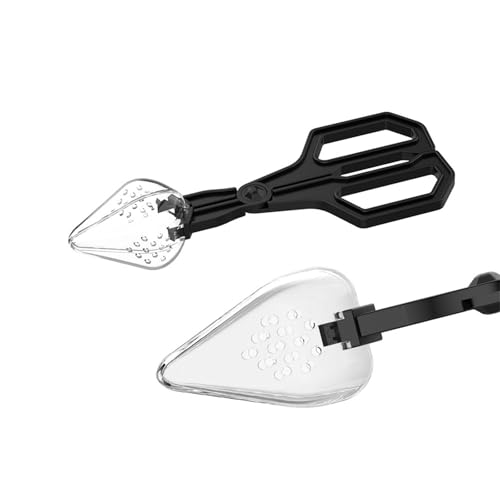 Reptiles Safe Feeding Tongs Clear Creature Catcher for Gentle Handling Ergonomic Grip Easy Maintenances Tool Creature Captures Tool