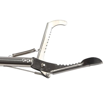 CHICIRIS Foldable Snake Tong, Stainless Steel Reptile Grabber Catcher with Self Locking Handle, for Safe Snake Handling