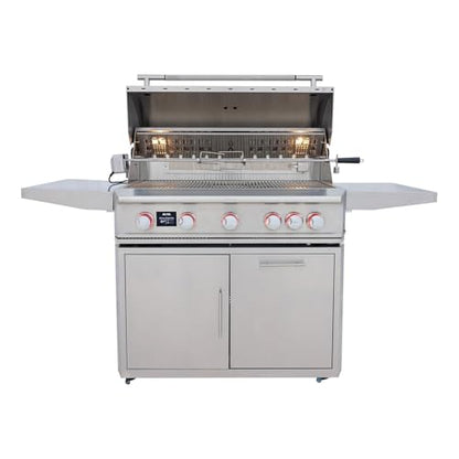 Blaze LTE PRO 40-in 5-Burner Propane Grill w/Digital Temperature Screen & Rotisserie