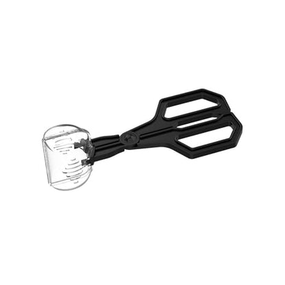 Reptiles Safe Feeding Tongs Clear Creature Catcher for Gentle Handling Ergonomic Grip Easy Maintenances Tool Creature Captures Tool - color: Black, size: C