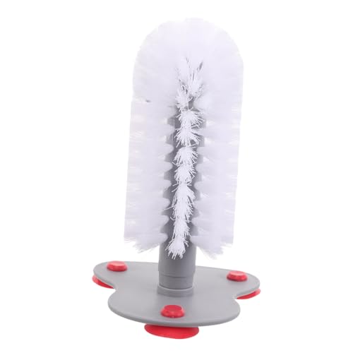 Yardwe Turtle Brush Dual Function Suction Cup Glass Aquarium Cleaning Turtle Tank Accessories