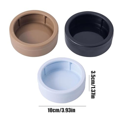 Reptile Water Bowl | 3-Piece Mealworm Feeder Cups | Reptile Food Dish Bowl - for Gecko Bearded Dragon Lizards Hermit Crab Snail Pet Store Terrarium Tank