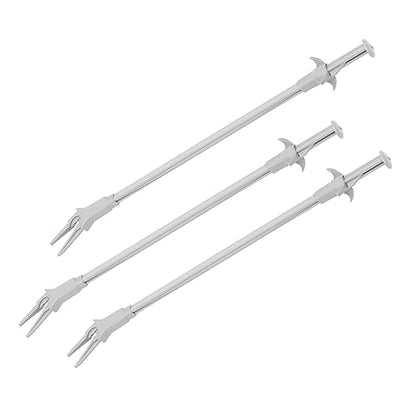 3Pcs Professional Aquarium Feeding Tongs Convenient Tweezers for Fish Feeding Aquascaping and Reptile Care Includes Straight and Curved Tips for Versatile Use