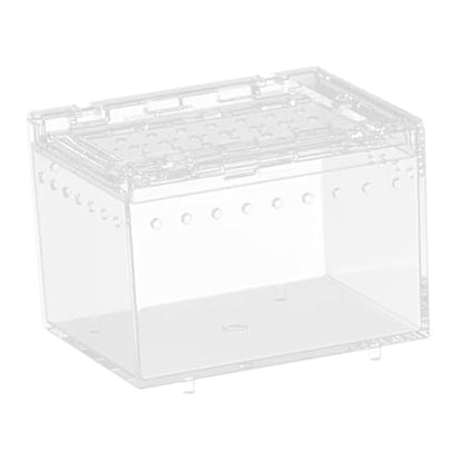 Reptile Breeding Box, Reptile Terrarium, Animal Habitat, Cage, Enclosure, Cage for Turtle Container, 7cmx8cmx10cm - size: 7cmx8cmx10cm