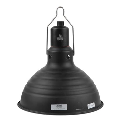 8.5 Inch Reptile Light Fixture Dome Heat Lamp Fixture UVB Heat Basking Lamp Fixture for Amphibian Reptile Terrariums，E26 Base
