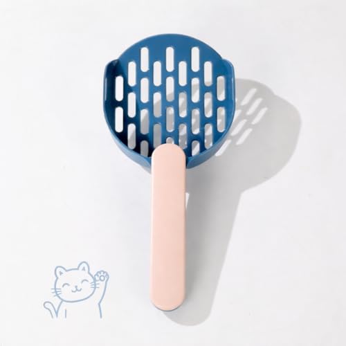 Cat Litter Scoop Sifter, Lightweight & Durable Scooper – Compact Modern Colorful Design for Clumping, Pellet & Clay Litter