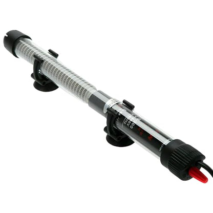 50W Submersible Aquarium Heater, Adjustable Temperature for Fish Turtle Tank with Suction Cup Mounting
