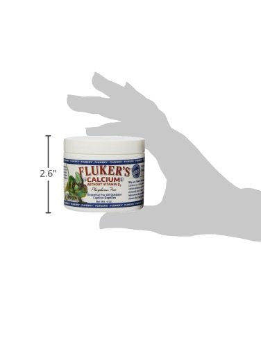 Fluker's Reptile Calcium Supplement Without Vitamin D3 - size: 4-Ounce