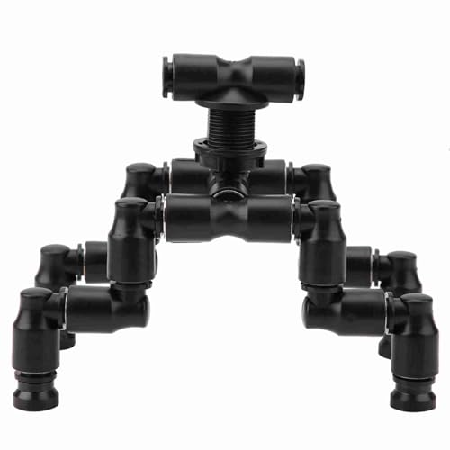 Reptile Misting System Nozzle - Adjustable Terrarium Sprinkler Nozzle for Rainforest Tank, Fine Mist Sprayer for Reptile Humidifier, 360° Rotatable Spray Kit for Plants an