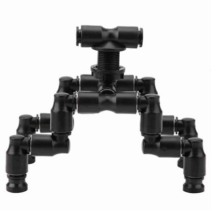 Reptile Misting System Nozzle - Adjustable Terrarium Sprinkler Nozzle for Rainforest Tank, Fine Mist Sprayer for Reptile Humidifier, 360° Rotatable Spray Kit for Plants an