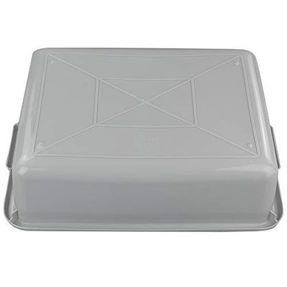 Anbers 13L/Grey Plastic Commercial Bus Box, Wash Tub Basin, 4 Packs