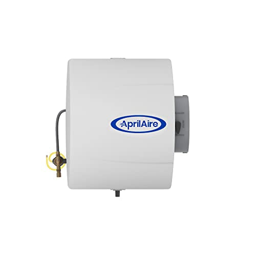 AprilAire 400M 17-gal. Whole-House Evaporative Humidifier with Manual Control for up to 5,000 sq. ft. + AprilAire Model 5843 Humidifier Installation Kit - style: Humidifier + Install Kit