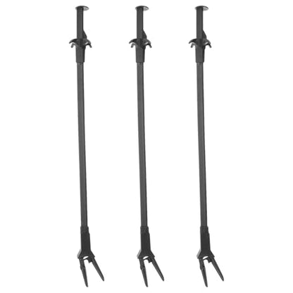 3Pcs Aquarium Maintenance Tongs: Aquarium Cleaning Tongs 19.7inch - Fish Tank Long Grabber - Aquatic Plant Tweezers for Gravel Cleaning Plant Placement