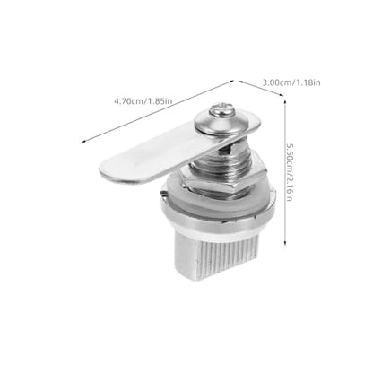 Uonlytech Rv Drawer Locks Keyed Cam Locks for Doors Durable Security for Control Panels Cabinets and Compartments Precision Engineered with Enhanced Protection Against
