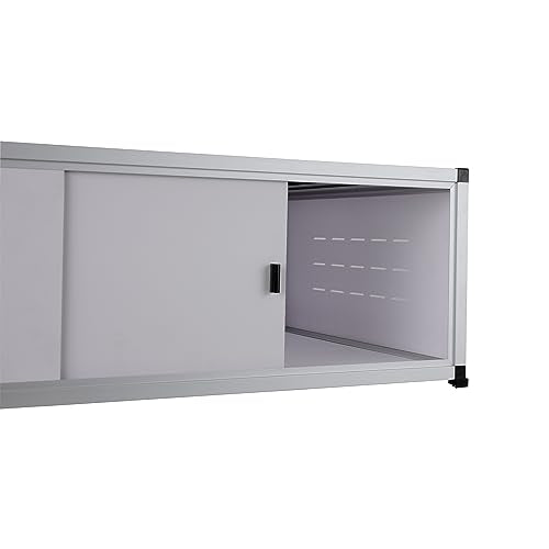 Versatile PVC Reptile Cabinet with Acrylic/PVC Door Options - Large Reptile Terrarium 48 * 24 * 12 inch Ideal for Snake Cage or Multi-Functional Enclosure (12-Inches Height)