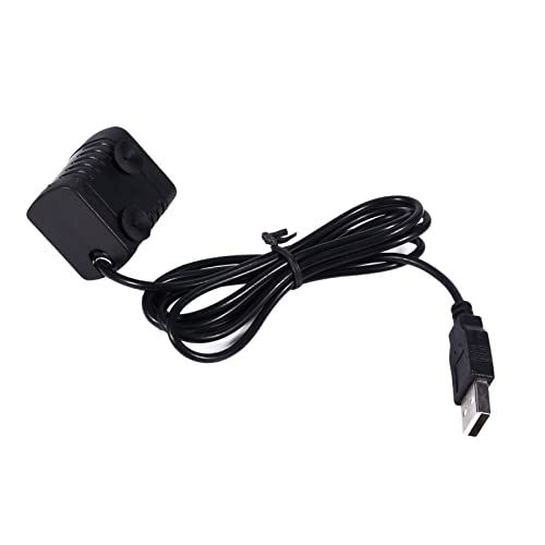 Mini Submersible Water Pump, 5V Aquarium Water Pump with USB Plug, Brushless Submersible Pump for Aquarium Fish, Pond