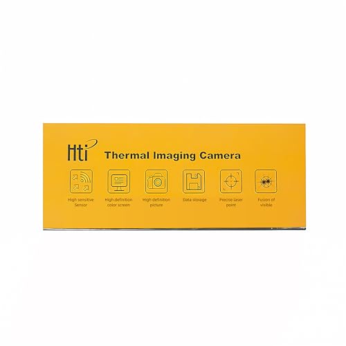 Higher Resolution 320 x 240 IR Infrared Thermal Imaging Camera. Model HTI-19 with Improved 300,000 Pixels, Sharp 3.2in Color Display Screen, Battery Included. Lightweight Comfortable Grip. - size: HT-19:320 x 240