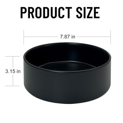 Snake Bathing Pool, Snake Water Bowl Dish, Reptile Soaking Dish,Reptile Terrarium Habitat Accessories for Snakes,Easy Cleaning,7.87''×7.87''×3'',Black