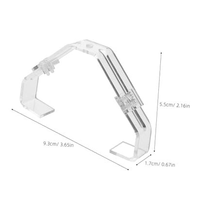 Abaodam 2pcs Aquarium Lamp Fixing Clip Stable Support for Fish Tank Reptile Terrarium Lighting and Versatile Light Holder Parts