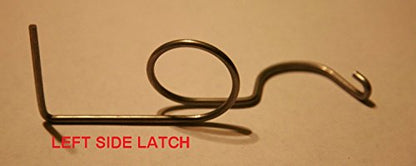 25 Pack Stainless Steel Wire Door Cage Latches Left by RNL RabbitNippLes
