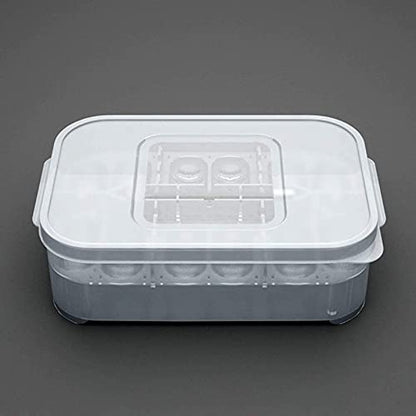 Still Awake Reptile Egg Incubator Professional Hatcher Hatching Box Case Tray Plastic Breeding Incubator for Hatching Snake,Lizards, Reptiles,Gecko(12 Slots with Thermometer)