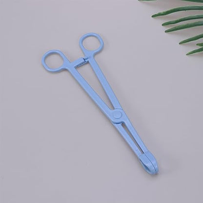 BESPORTBLE 1pc Pet Stool Clamp Plastic Pet Cleaning Supplies for Reptiles Birds Stylish Scissors Shape Design Easy to Use Essential Tool for Lizard Turtle - size: Size 1