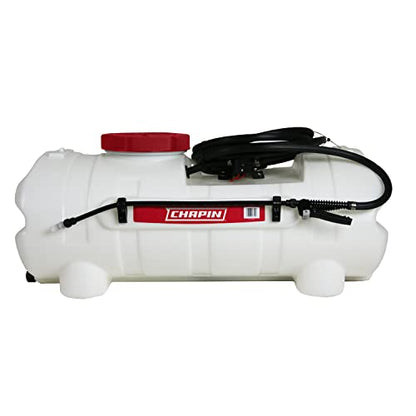CHAPIN 8-Gallon ATV Spot Sprayer, 12V Pump for Easy Spraying | Chemical-resistant tank; ideal for ATV and UTV spraying, handles weed control, fertilizers and pest controls with 10ft hose - size: 15 Gallon