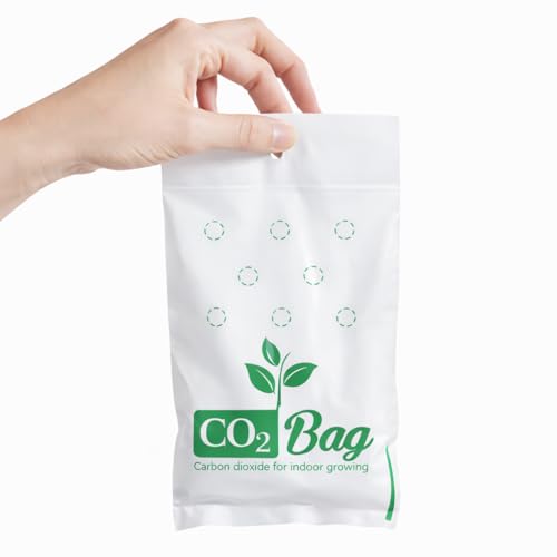 CO2BAG® M - Natural CO2 Generator for Grow Tents, Indoor Plants & Greenhouses | Boosts Growth, Yield & Harvest Speed | Organic Hydroponic Supplement | Compact & Maintenance-Free (Medium 1-Pack) - size: Medium, 1-Pack