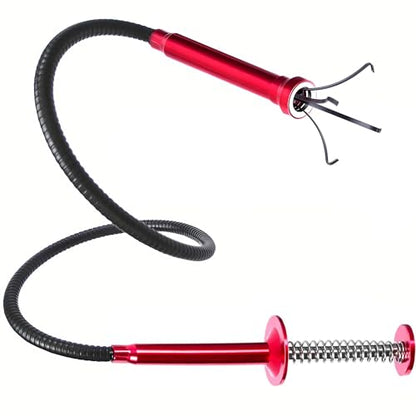 Flexible Magnetic Pickup Tool,Bendable Grabber Tool with 4 Claws & Strong Magnet – Flexible Claw Pick-Up Reacher for Narrow Spaces, Engine Bay, Sink, Drain, Jewelry, Keys, Metal Objects - size: 28.2 inch