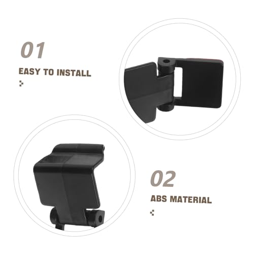 POPETPOP 6pcs Aquarium Lock Buckles for Reptile Tanks Secure Clips for Turtle Feeding Boxes and Snake Enclosures Easy to Install and Durable Material for Amphibian and Reptile Habitats