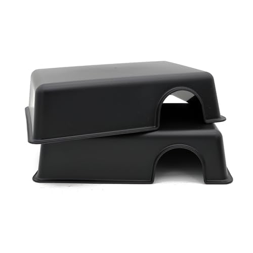Reptile Hide Box Snake Hide Feel Secure and Safe, Gecko Hide, Large, 2 Pcs - size: Large 2 Pcs
