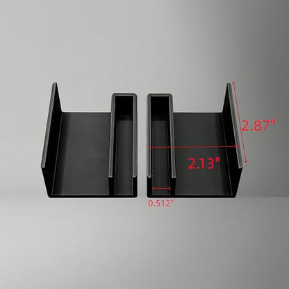 Sliding Door Lock for Reptile Enclosures, Secure Reptile Cage and Tank Doors, Durable Safety Lock Set for Sliding Glass Tanks