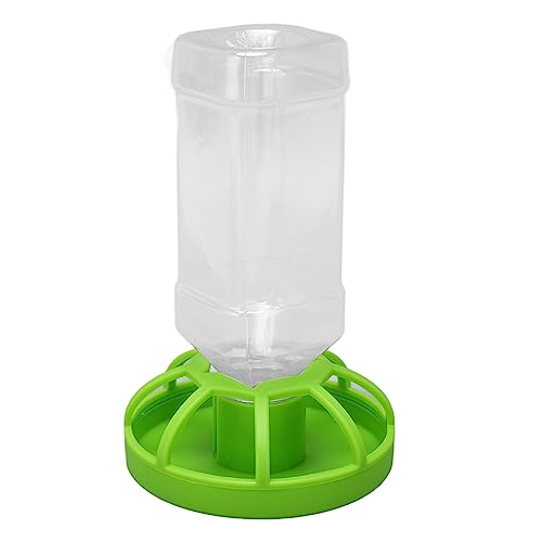 Reptile Water Dispenser, PP Gravity Water Bottle Automatic Feeder with Removable Top and Smooth Edges, Self Refilling Station for Lizard Tortoise Chameleon (Small) - size: Small