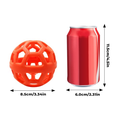 3 Pack Feeding Ball Toys for Tortoise, Tortoise Plastic Foraging Toy, Turtle Habitat Tank Accessories, Vegetable Supplier for Turtle