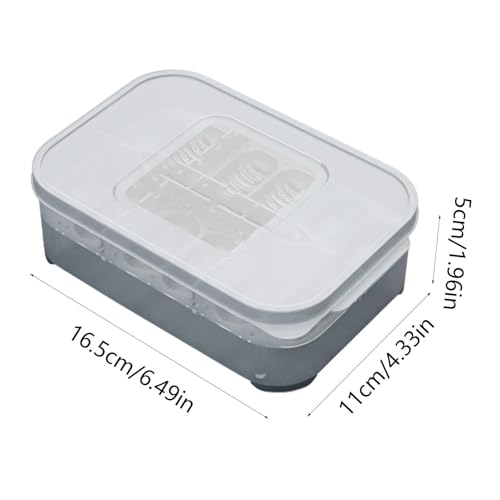 Clear Incubator Transparent Floating Design 12 Grids Reusable | Snake Incubation Box 12 Grids Transparent Floating Design Reusable Clear Incubator Box Incubation for Frog Snake Lizard