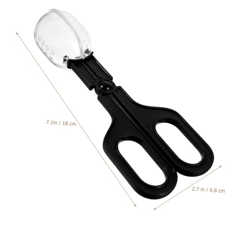BESPORTBLE 3pcs Hamster Poop Scoop Tool Durable Small Plastic Scooper for Quick Cleanup of Small Pet Waste for Hamsters and Reptiles Safe for Pets and Aquatic Plants