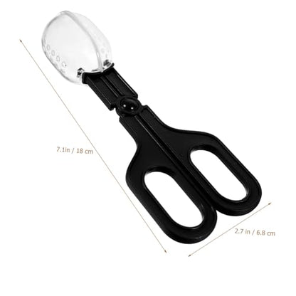 BESPORTBLE 3pcs Hamster Poop Scoop Tool Durable Small Plastic Scooper for Quick Cleanup of Small Pet Waste for Hamsters and Reptiles Safe for Pets and Aquatic Plants