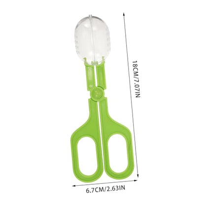 Outdoor Catcher Clamp Multi-Functional Tool for and Reptile Poop Cleaning for Terrarium Maintenance and Feeding Safe Design