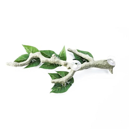 Reptiles Decoration Terrariums Plant Corner Climbing Branch Suction Cup Aquariums Artificial Vine for Snake Bearded Dragon - size: B