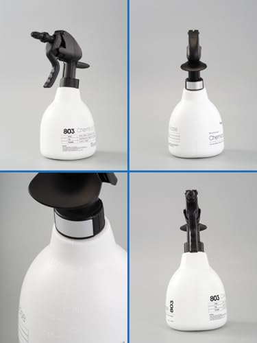 Sprayers Plus 803 Handheld Trigger Chemical Sprayer, Viton & Specialized Seals, Long Reach Cleaning for Lawn and Garden,Bleach Safe with 316 Stainless Steel Spring,General Purpose,1.44Litres - color: 803 General Purpose